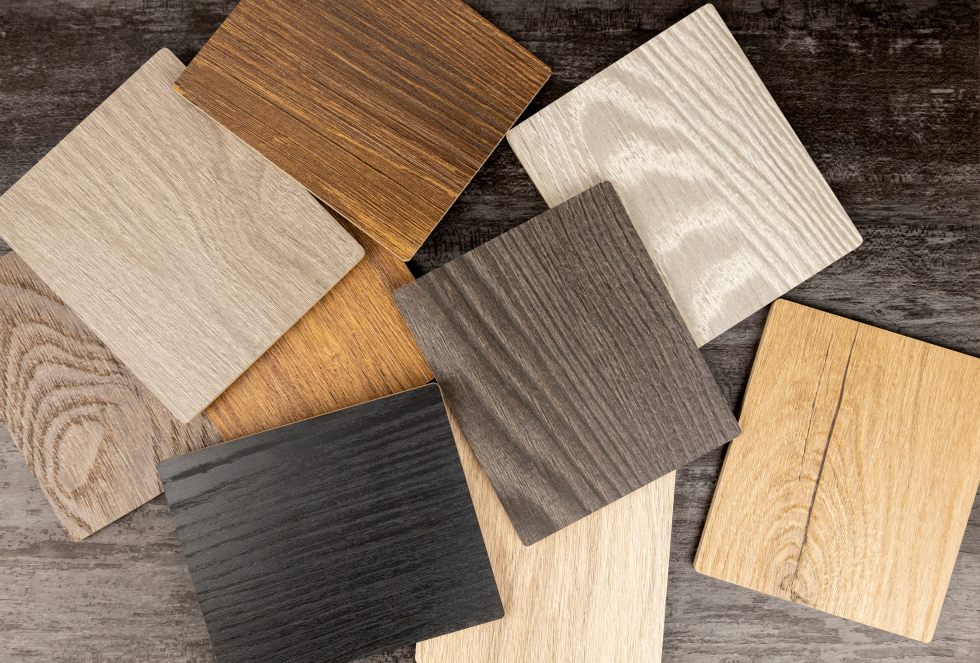 Collection of Laminates Created with Press Platens